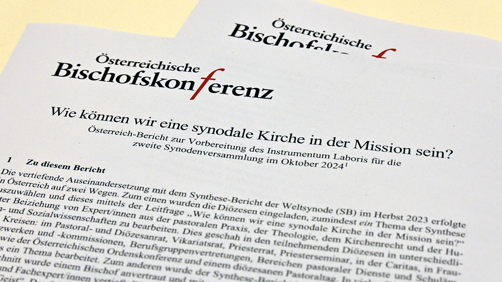 Österreichbericht Synode Mai 2024