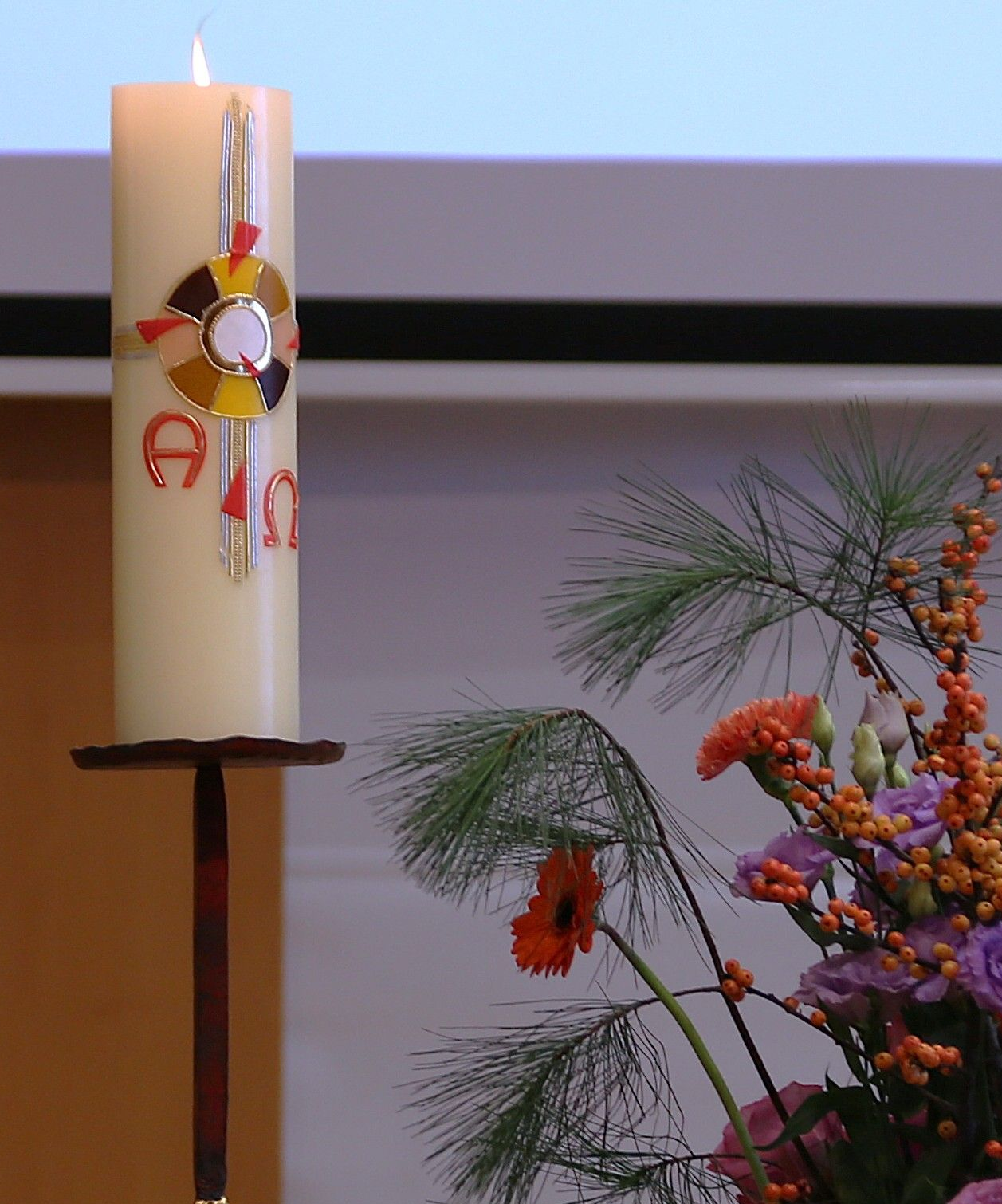 Osterkerze im Virgil-Saal / MIG-Pictures e.U./Michaela Greil